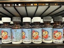 Lot of 18 Mix Choice Fragrance Scented Oils Random Selection 15 ml 4 Oil Burner