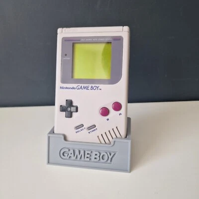 Display stand for Nintendo Gameboy DMG Original OG Console Stand - Grey