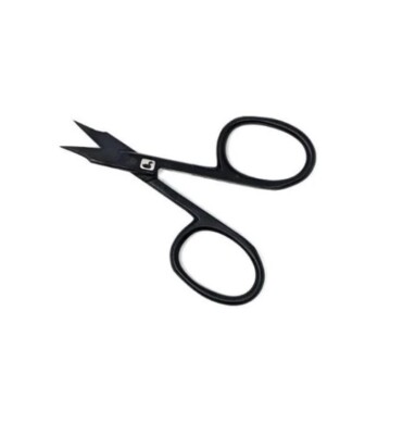 NEW LOON OUTDOORS ERGO PRECISION TIP FLY TYING SCISSORS IN MATTE BLACK