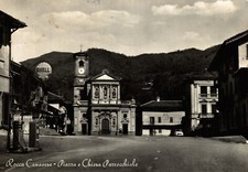 ROCCA CANAVESE, Torino - Piazza e Chiesa - Distributore Benzina Shell - VG - #52