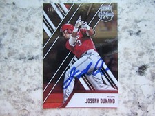 Marlins Joseph Dunand Signed Autographed 2017 Elite Extra Edition Mint #465/999