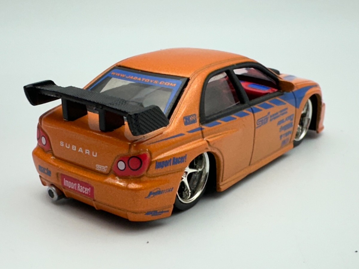 ミニカー SUBARU IMPREZA WRX STi Import Racer! Jada Import Racer 2004 NEW Die Cast SUBARU IMPREZA WRX STi