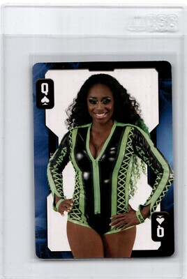 2019 Aquarius WWE Divas Evolution Playing Card Queen Naomi