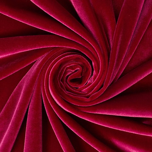 Stretch Velvet Polyester Spandex Heavyweight 60/61 Inch Fabric By The Yard - Picture 21 of 99