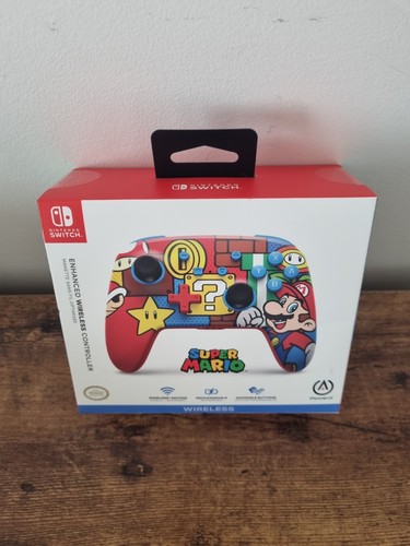 Mario Nintendo Switch Wireless Controller PowerA Enhanced Brand New Nintendo - Picture 16 of 17
