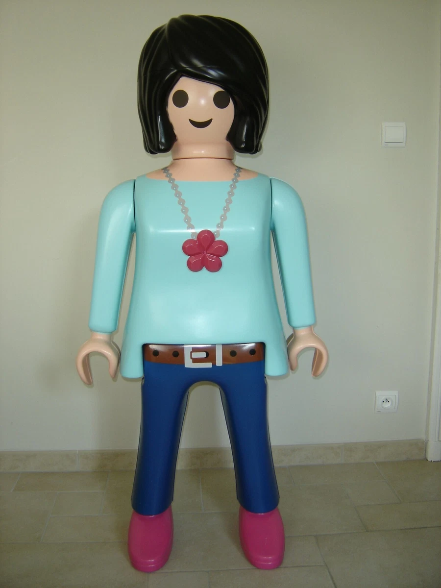 PLAYMOBIL GIANT WOMEN FLORIST 150 cm XXL toy design industrial decor