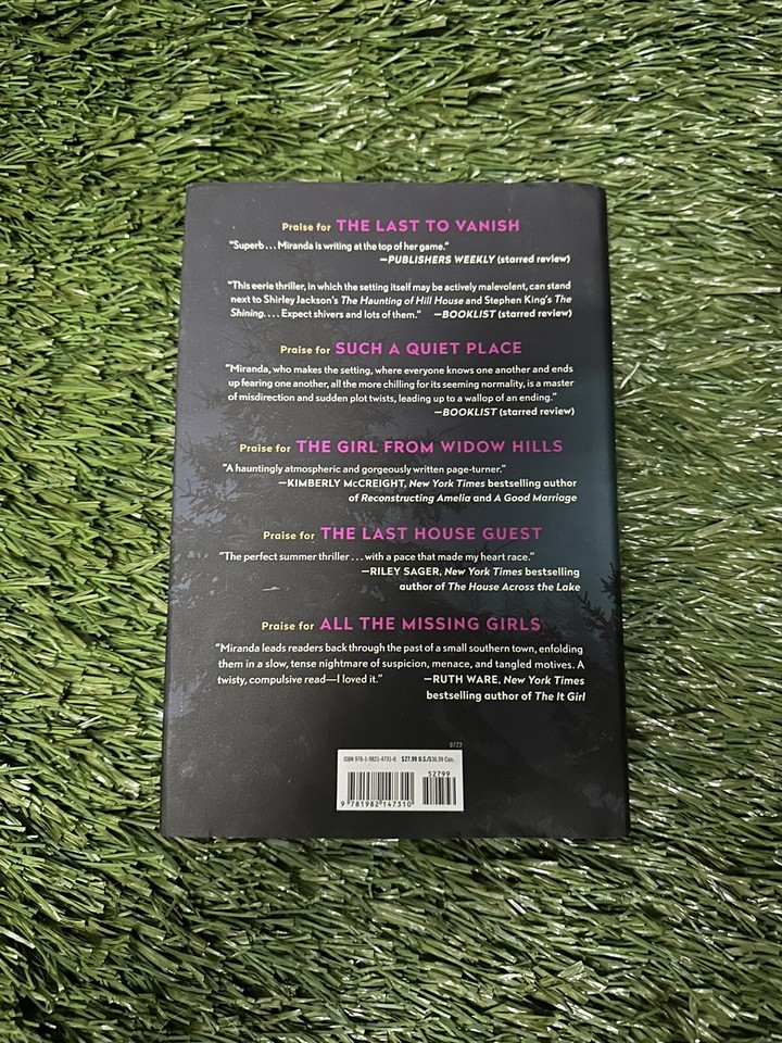 The Last to Vanish A Novel by Megan Miranda (2022,