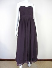 JENNY YOO COLLECTION STRAPLESS DRESS SZ 16 PURPLE SWEETHEART PARTY PROM 