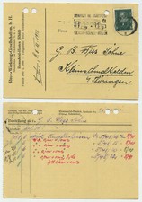 93403 - Postkarte Reco-Werkzeug-Gesellschaft - Remscheid 31.10.1931