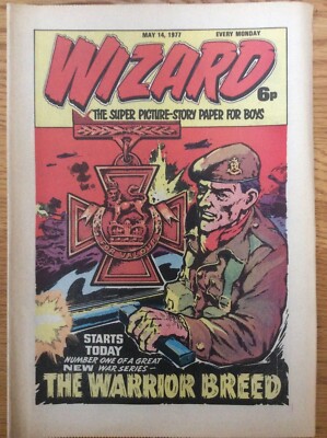 The Wizard 14/5/77 Kari - Lord Of The Swords, Iron Three, DC Thompson UK Comic 