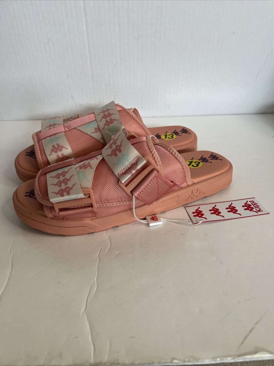 NWT Kappa 222 Banda Mitel Mens Sandals Pink Size 13