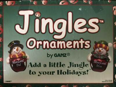 Hallmark Jingle Bell Snowman Personalized Ornament Names Beginning with C