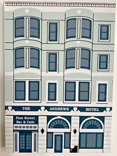 The Cat's Meow  THE ANDREWS HOTEL Painted Ladies Series Shelf Sitter Vintage