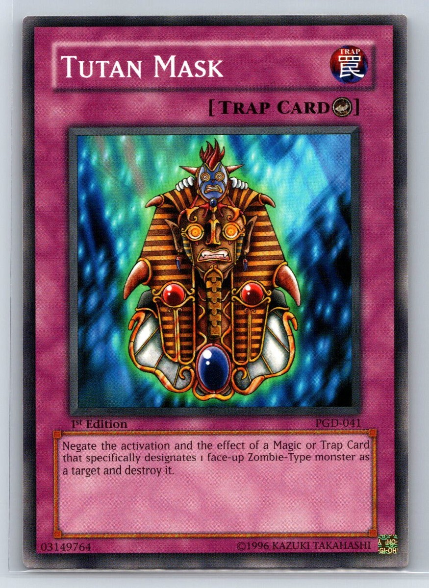 Pharaonic Guardian #PGD-041 Tutan Mask 1st Edition Yu-Gi-Oh! | eBay