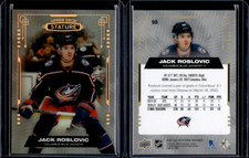 2021-22 Upper Deck Stature Base Jack Roslovic #98 Columbus Blue Jackets