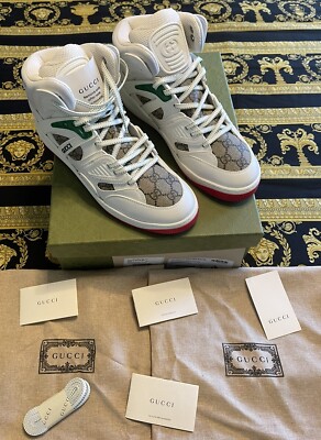 セ*ン様 GUCCI ホワイト スニーカー Women's Gucci Shift GG crystal sneaker in off white mesh | GUCCI® US