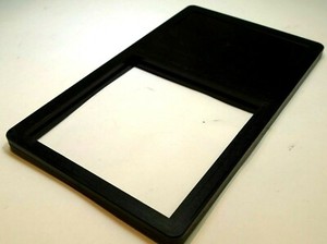 Lindahl Plastic 2 3/4" Filter adapter frame holder 3X5"  square  23.1016