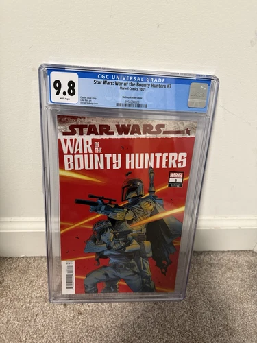 🚨🔥 STAR WARS WAR OF THE BOUNTY HUNTERS #3 SHALVEY 1:50 Ratio Variant CGC 9.8