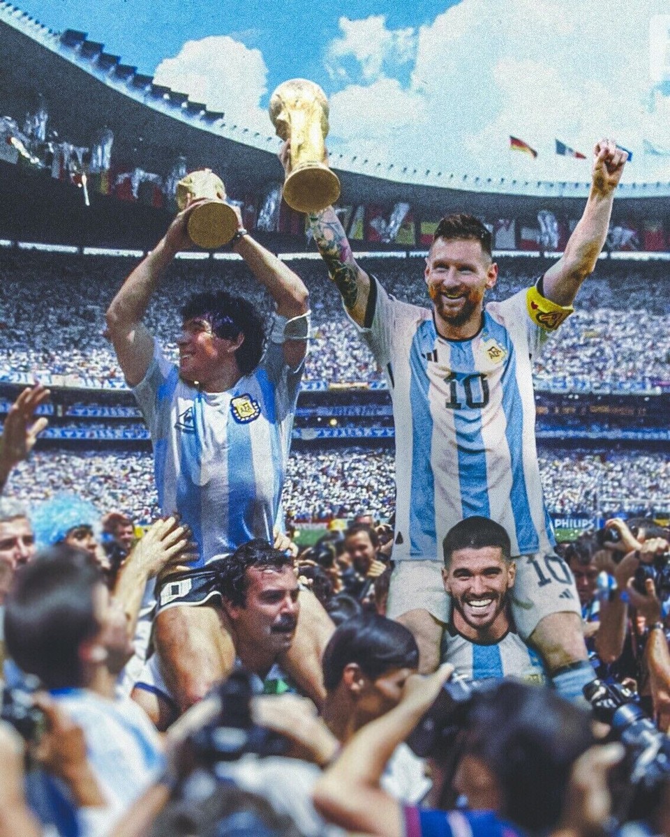 アルゼンチン代表 1986 メッシ マラドーナ Messi Maradona マラドーナ、生前のメッシへのメッセージが話題に「お前が史上