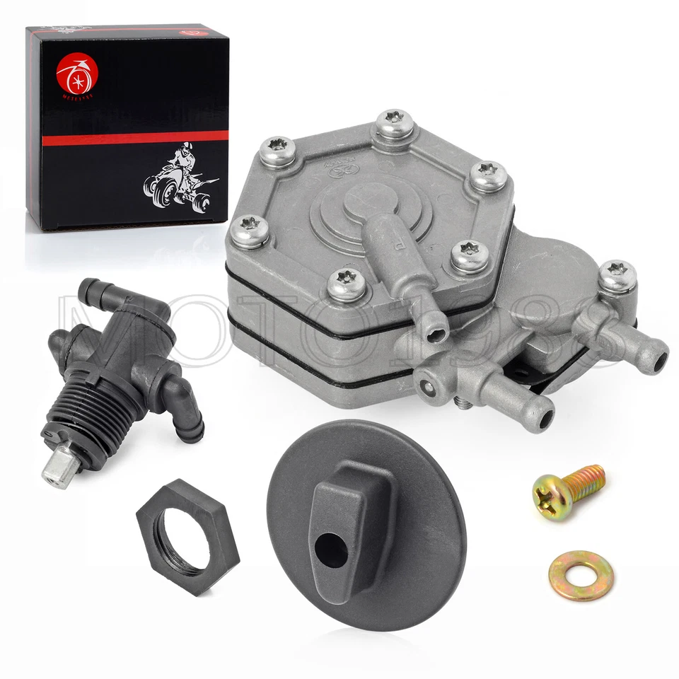 BOMBA DE COMBUSTIBLE PARA ATV PETCOCK CONJUNTO DE PERILLA DE VÁLVULA DE COMBUSTIBLE DE GAS PARA POLARIS SPORTSMAN 335 400 500 Foto 2 de 4