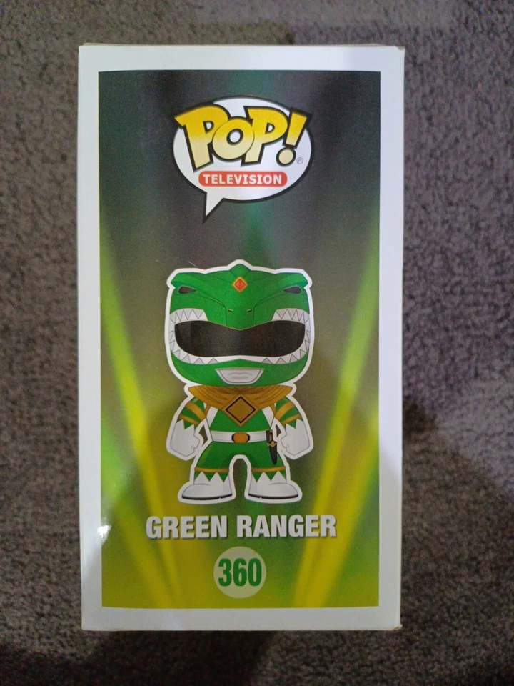 Green Ranger Funko Pop! Vinyl Metallic #360 NYCC 2016 Power Rangers - Image 4 of 4