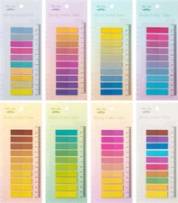 Mr. Pen- Sticky Tabs, 1600 Pcs, Colorful Book Tabs, Transparent Sticky Tabs