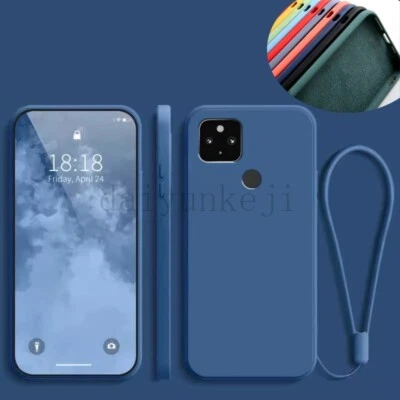 MARKENLOS Handyhülle für Google Pixel 5 4 3 Pixel 5A 4A 3A XL 4G 5G Silikon Hülle Case