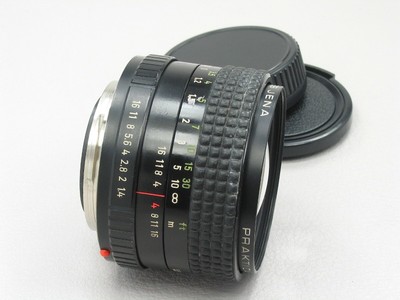 Carl Zeiss Jena Lens Prakticar 50mm F 1 4 Pancolar Mc Ebay