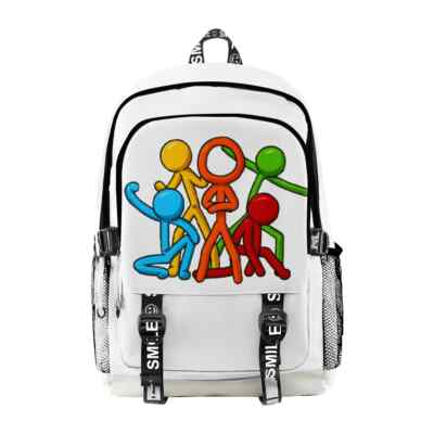 Alan Becker Merch Zipper Backpack School Bag Unique Daypack  display picture 3