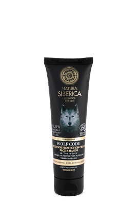 Natura Siberica Men. Outdoor protection cream Face & Hands Wolf Code, 80 ml