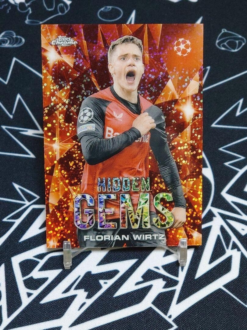 Florian Wirtz Hidden Gems Topps Flagship Soccer Card