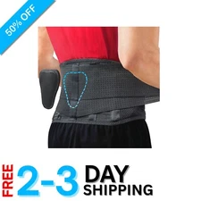 Comfortable Large Back Brace - Breathable Lumbar Support for Active Lifestyle