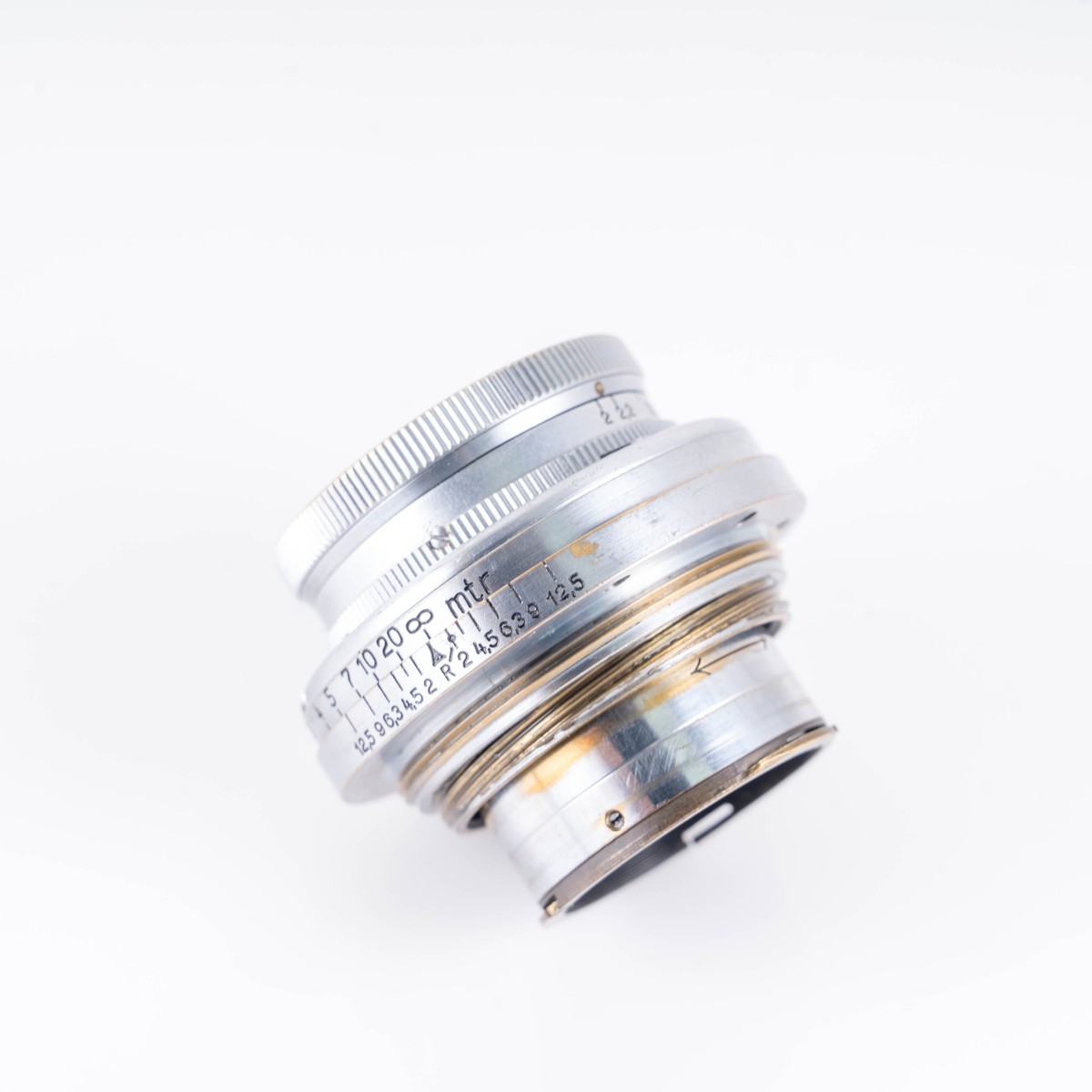 LEITZ Leica Summar L39 50mm/F2.0 Silver Lens Yr.1935 LTM