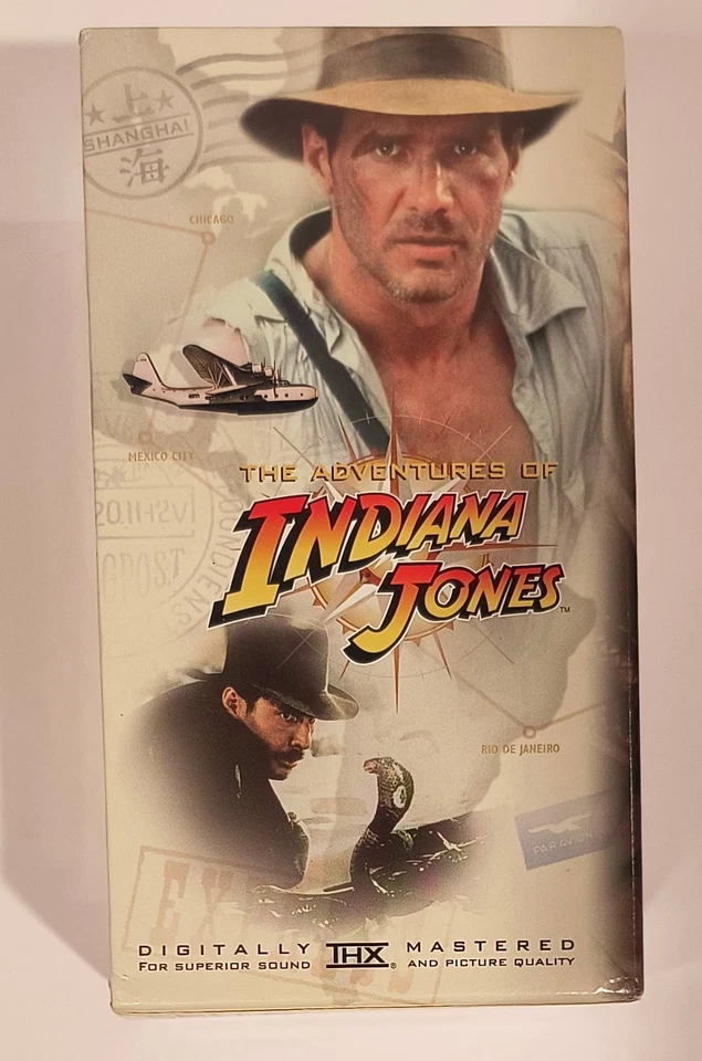 The Adventures of Indiana Jones Trilogy - 3 VHS Box Set with Young Indiana Jones - Image 3 of 4