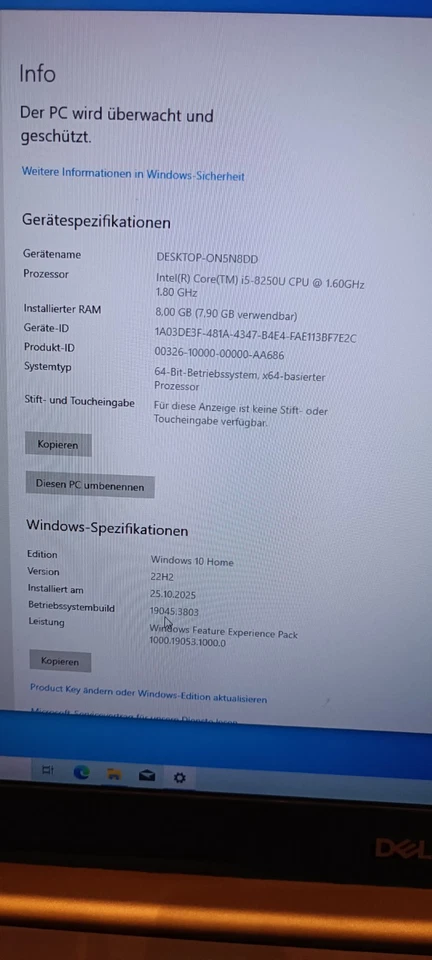 Dell Inspiron 5770 - 17 pollici - Core i5 8th - 1 TB HDD - 8 GB RAM - computer portatile notebook - Immagine 4 di 4