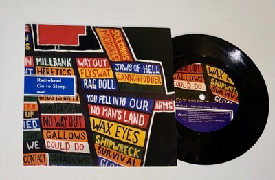 Radiohead Go To Sleep/I Am Citizen Insane 7'' Vinyl 2003 Promo Single 45RPM