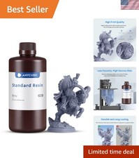 ANYCUBIC 3D Printer Resin, 405nm SLA UV-Curing Resin with High Precision and...
