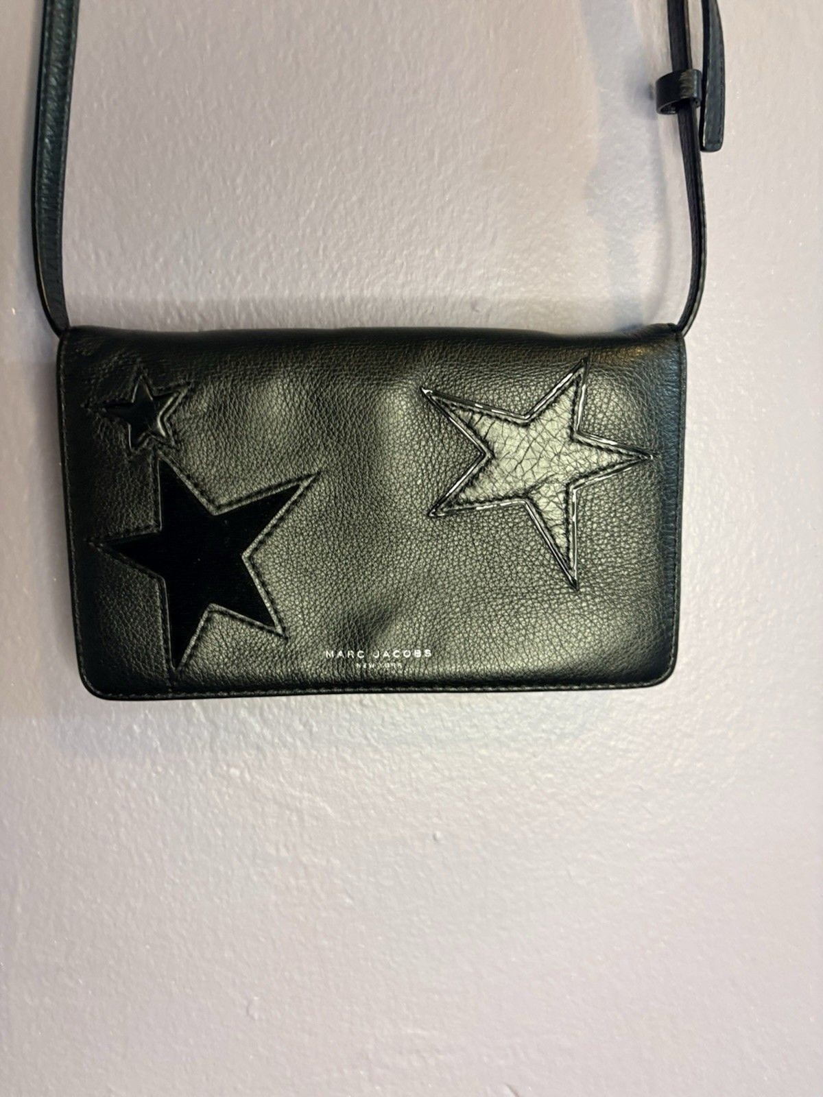 Authentic Marc Jacob’s Patchwork Shoulder Bag Lea… - image 5