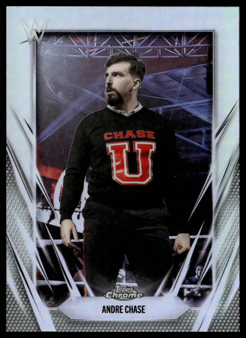 2026 Topps Chrome WWE #127 Andre Chase Refractor