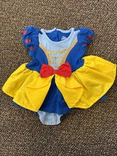 Disney Snow White Costume Bodysuit for Baby Girl 3-6 months Princess One Piece