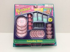 Tyco Kitchen Littles Everyday Ware Dining Dinnerware Set, New In Box, Unopened
