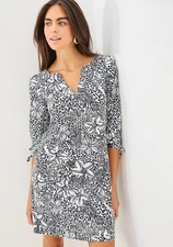 NWT Lilly Pulitzer Cath Dress in Onyx Lots To Spot, Choose Size