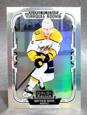 2025-26 O-Pee-Chee Platinum Rainbow #233 Matthew Wood