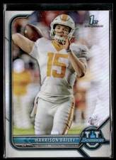 2021-22 Bowman University #7 Harrison Bailey Chrome Refractors Card 3502K