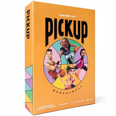 Gameflo Pickup Basketball Card Game Of Strategy 2-6 Players Ages 8+ New Sealed
