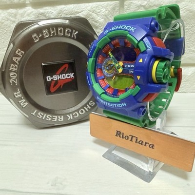 Casio G-SHOCK GA-400-2AJF Hyper Colors Blau Grün Analog Digital Uhr 5398