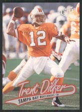 1997 Ultra #82 Trent Dilfer Tampa Bay Buccaneers TW755