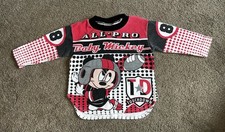 Vintage Disney Mickey Mouse Infant size 12 Months All-Pro Baby Mickey Shirt