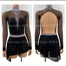 Ice Figure Skating Dress /Rhythmic Gymnastics /Competition/black