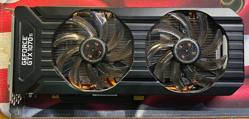 PNY GTX 1070 Ti 8GB dual-fan graphics card